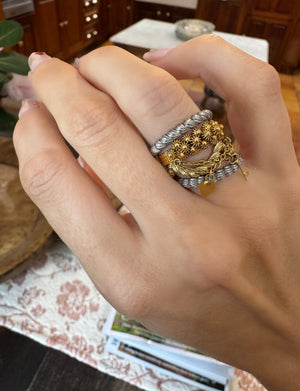 Cake icing bookend ring - shells