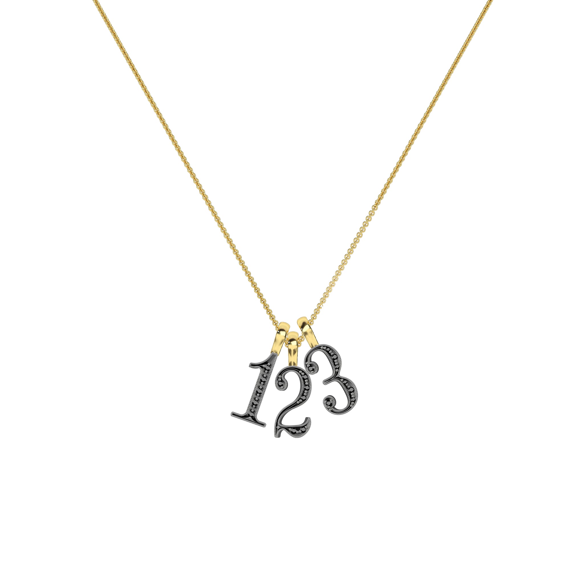 Lucky Number 9 Necklace