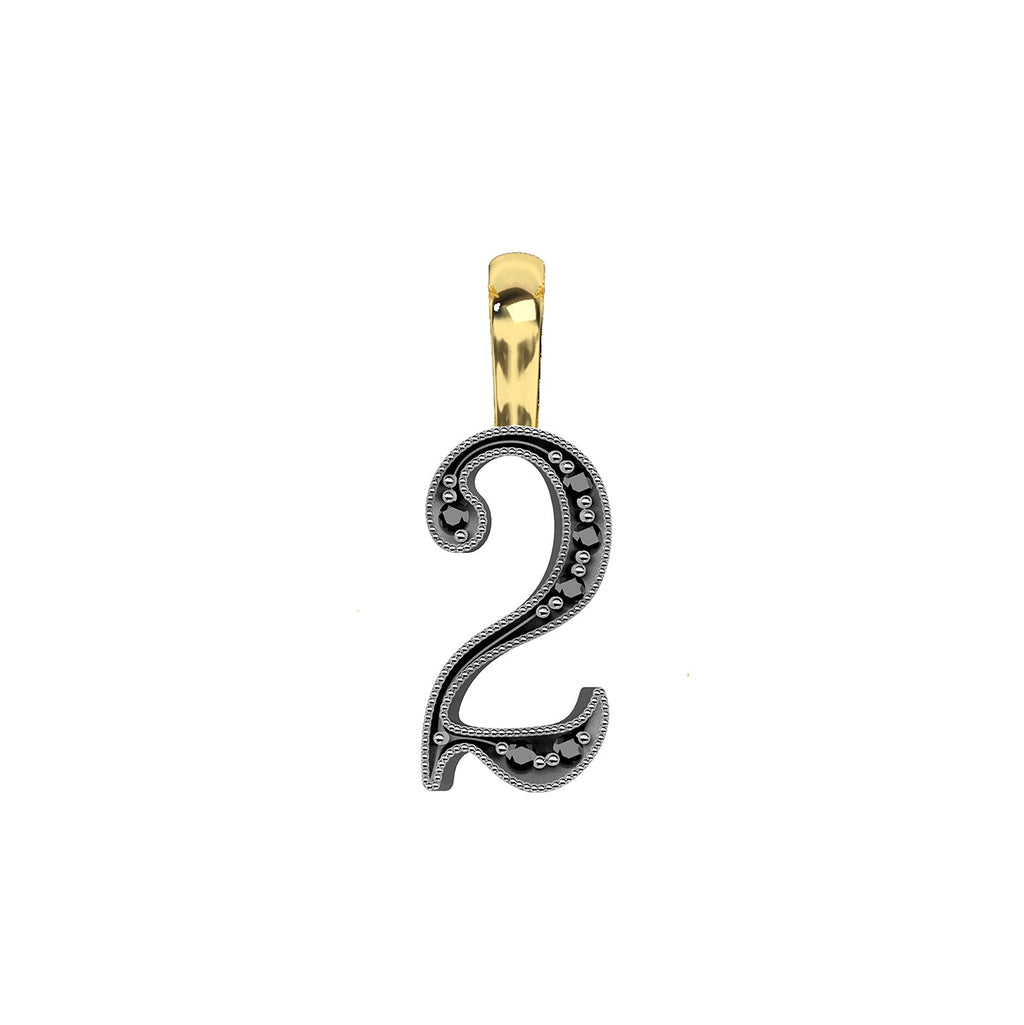 IN STOCK Lucky Number 2 pendant