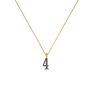 Lucky Number 4 Necklace