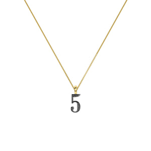 IN STOCK Lucky Number 5 Pendant