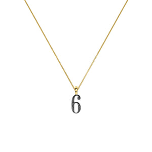 Lucky Number 6 Necklace
